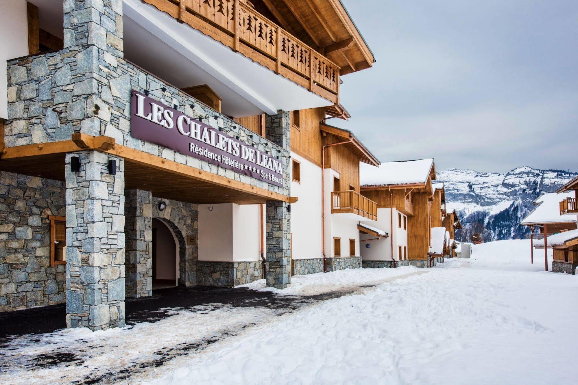 Cgh Residences And Spa Les Chalets De Leana Les Carroz d'Araches Εξωτερικό φωτογραφία