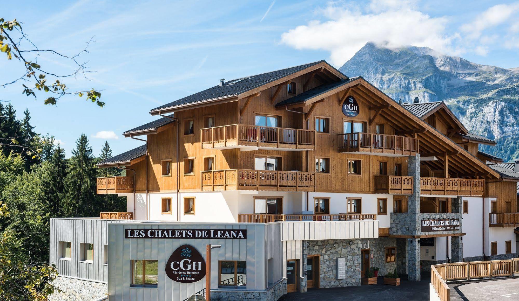 Cgh Residences And Spa Les Chalets De Leana Les Carroz d'Araches Εξωτερικό φωτογραφία