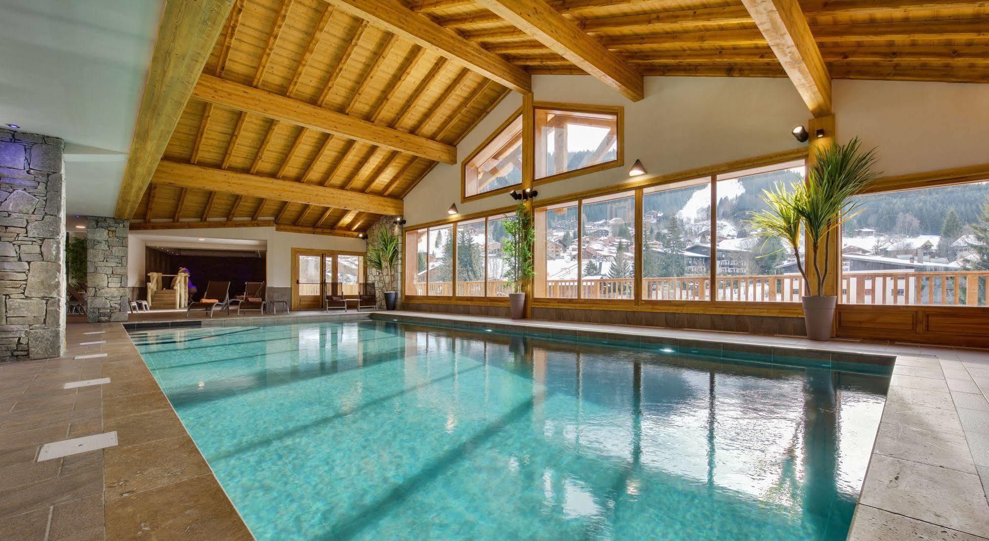 Cgh Residences And Spa Les Chalets De Leana Les Carroz d'Araches Εξωτερικό φωτογραφία